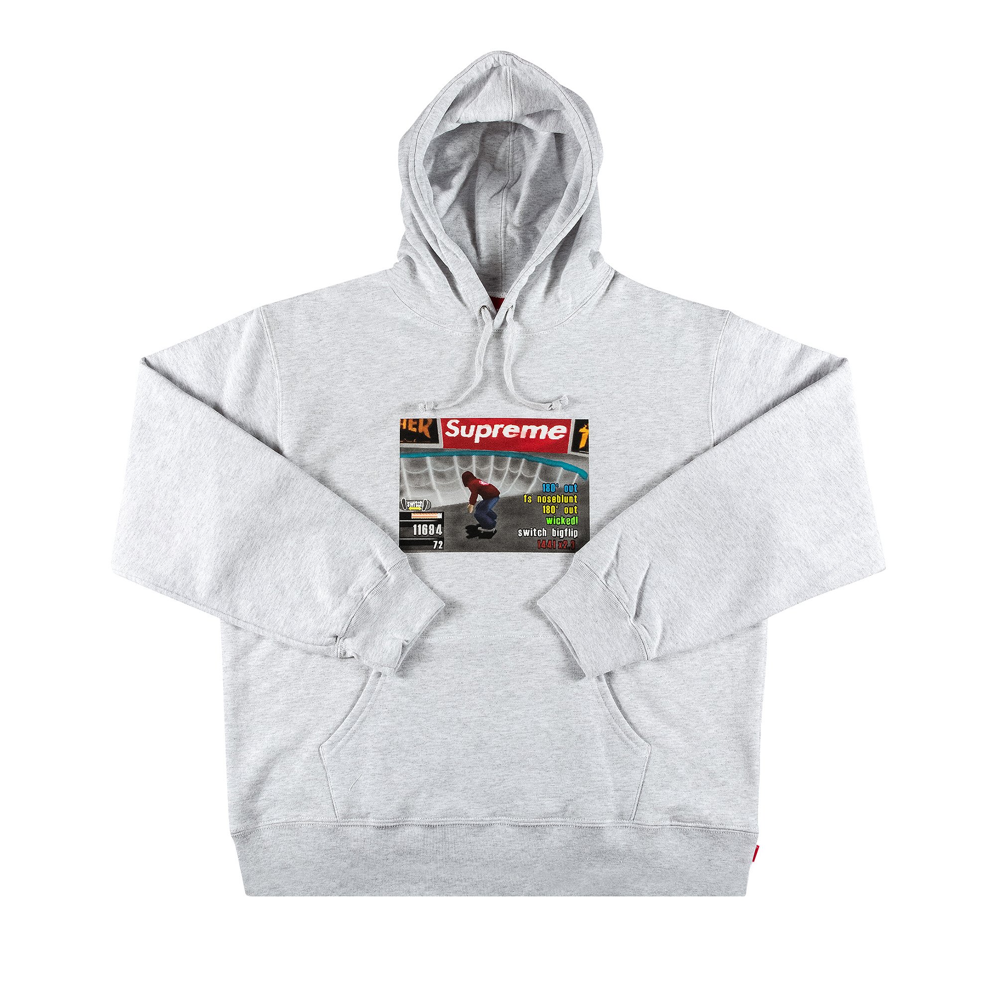 Buy Supreme x Thrasher Hooded Sweatshirt 'Ash Grey' - FW21SW98 ASH