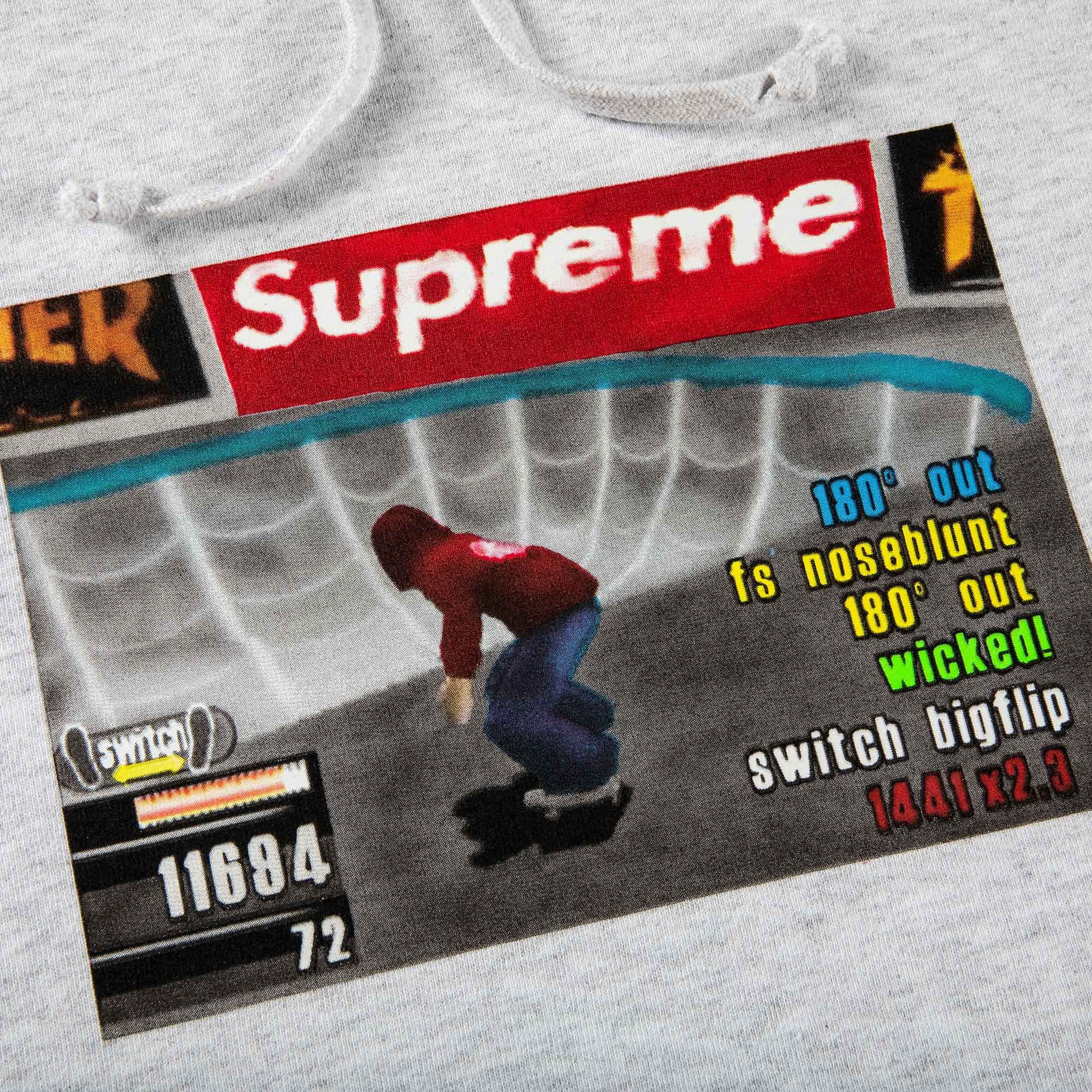 Buy Supreme x Thrasher Hooded Sweatshirt 'Ash Grey