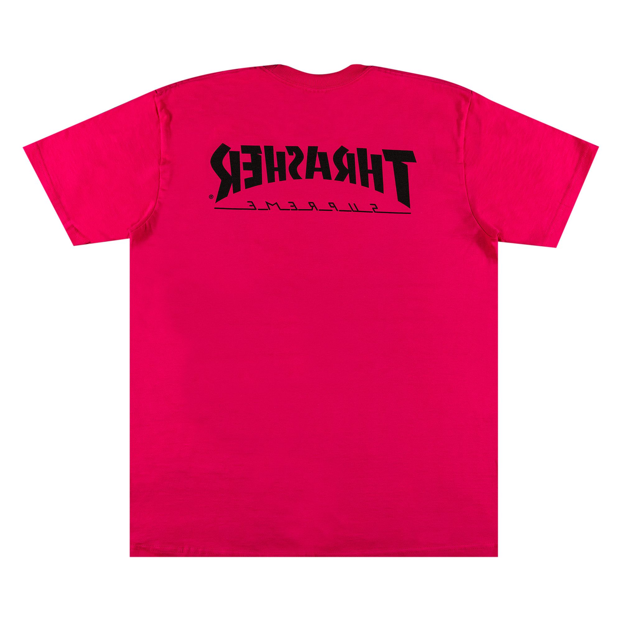 Supreme - Tシャツ Buy Supreme x Thrasher Game Tee 'Pink' - FW21T12 PINK | GOAT