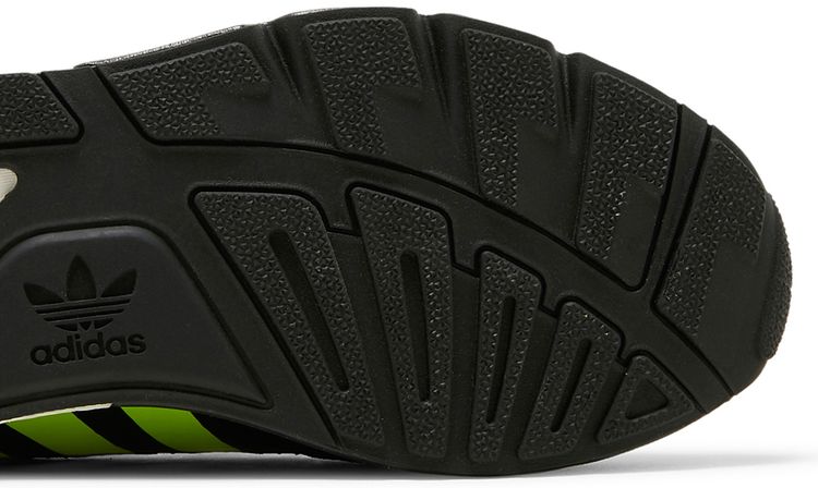 Adidas ZX 1K Boost Bold Logo Graphic   Black Solar Yellow