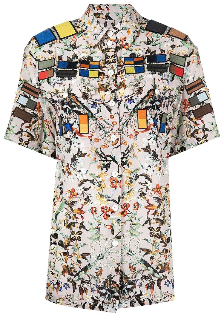 Burberry Iris Short Sleeve Shirt Beige