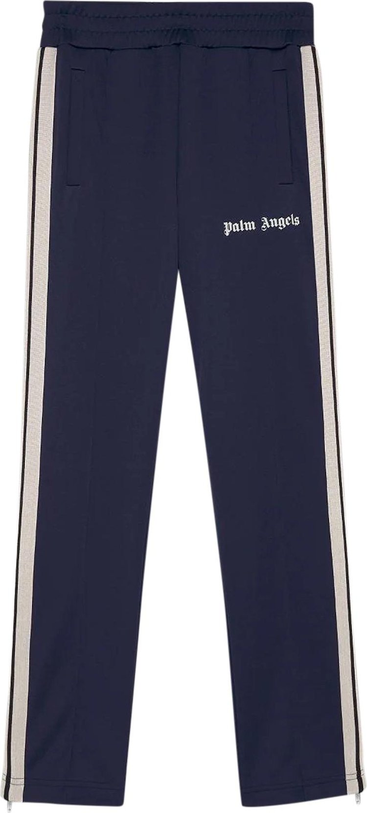 Palm Angels Classic Track Pants  'Navy/White'