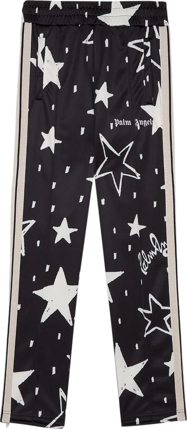 Palm Angels Night Sky Track Pants 'Black/White'