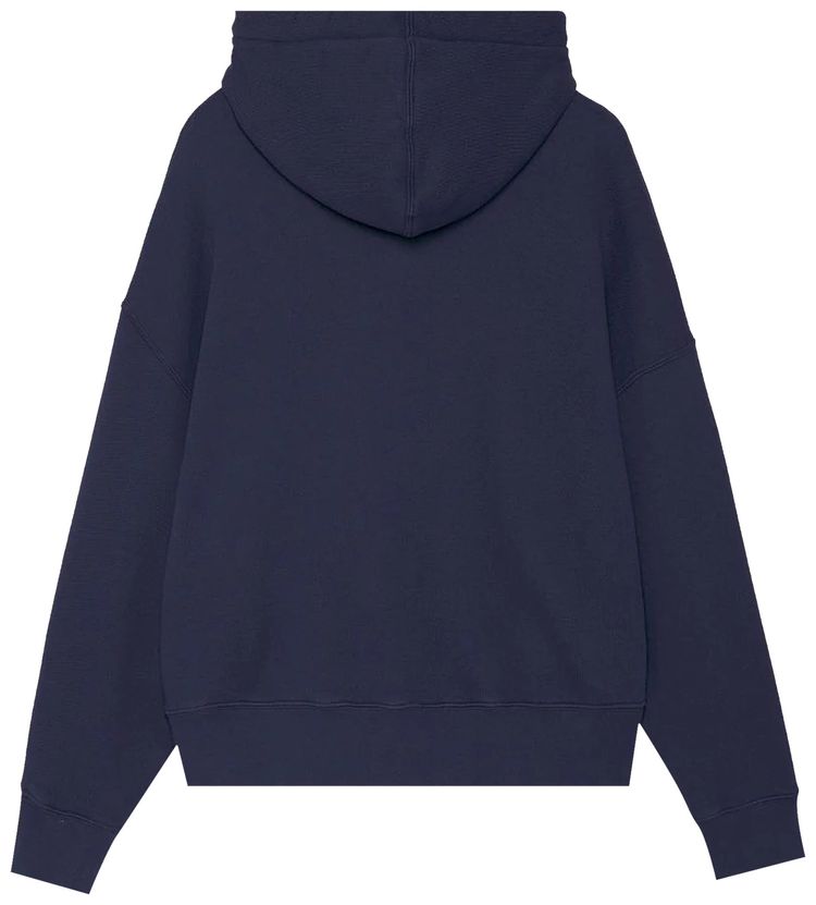 Palm Angels Spray Bear Hoodie NavyBrown