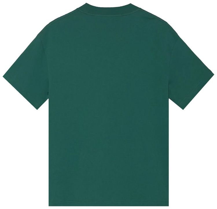 Palm Angels Spray Bear Classic Tee Forest Green