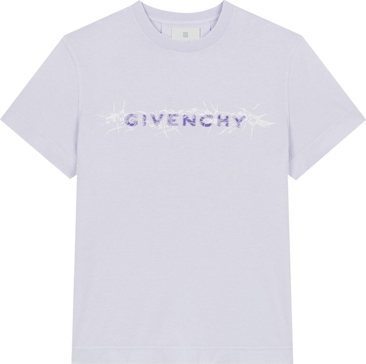 Givenchy Short-Sleeve Classic Fit T-Shirt 'Lilac'