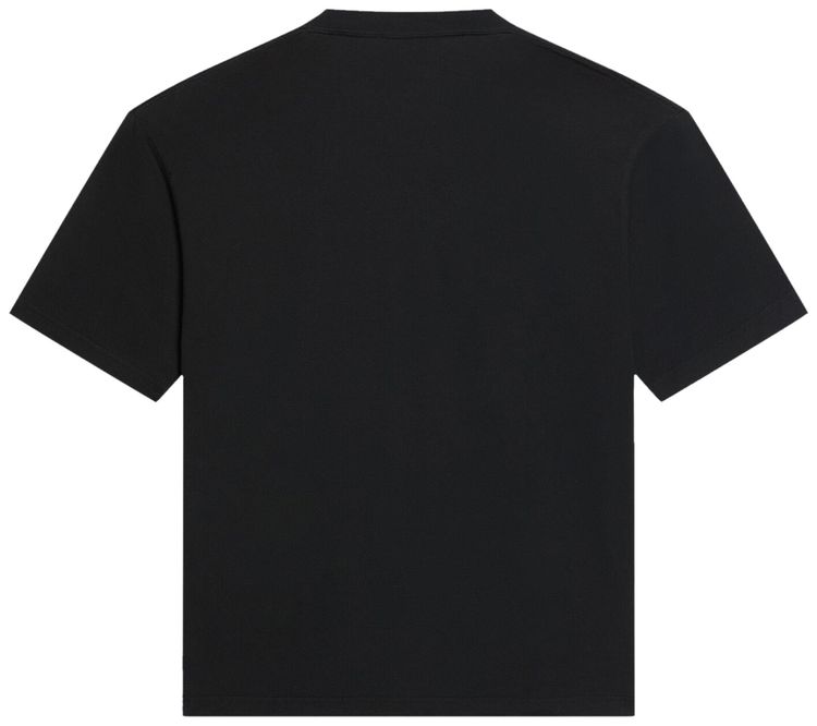 Balenciaga Retail Therapy Medium Fit T Shirt BlackYellow