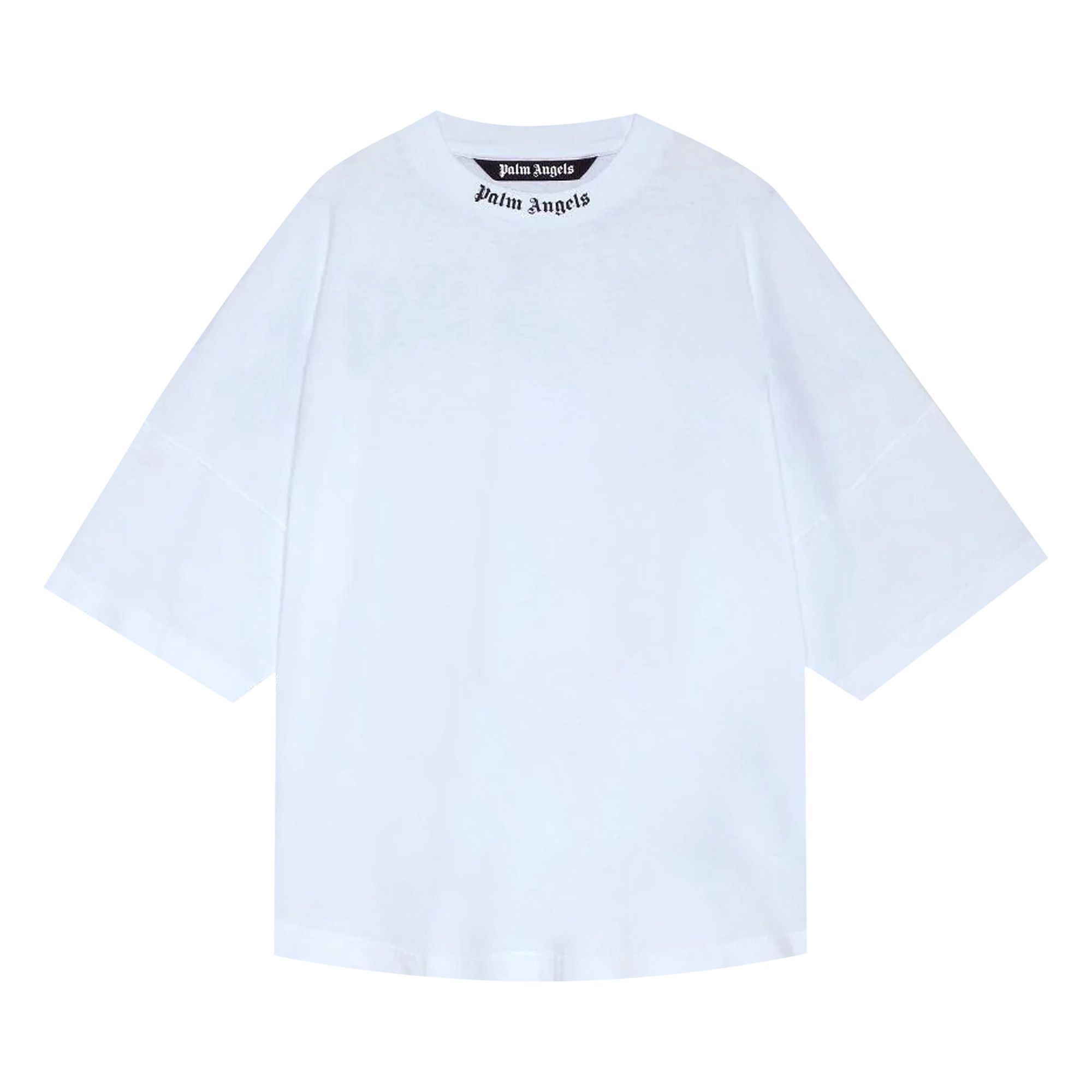 Buy Palm Angels Classic Logo Over Tee 'White Buy Palm Angels Classic Logo Over Tee 'White