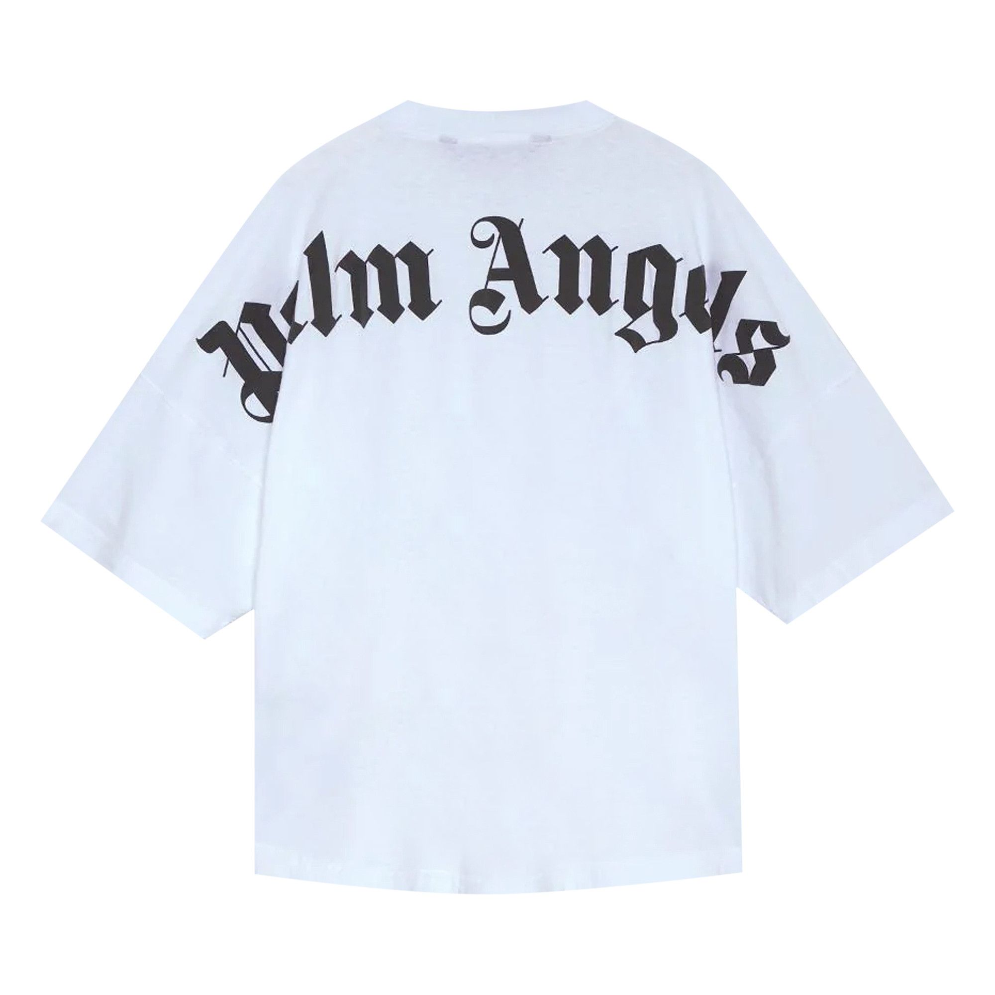 Size xxs Palm Angels Classic Logo Over Tee White