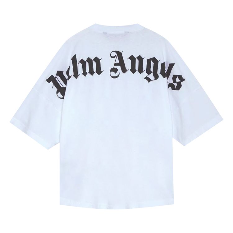 Palm Angels Classic Logo Over Tee White