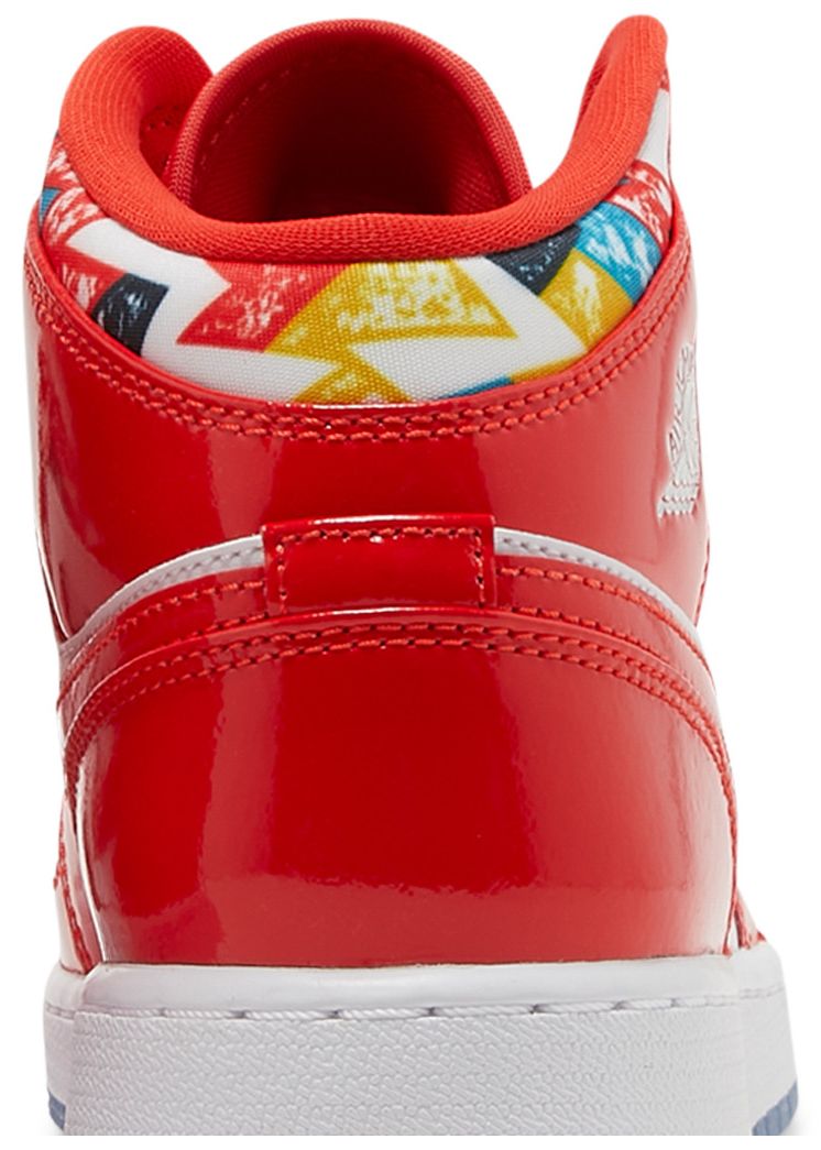 Air Jordan 1 Mid SE GS Barcelona Sweater