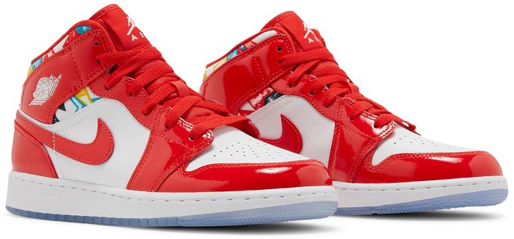 Air Jordan 1 Mid SE GS Barcelona Sweater