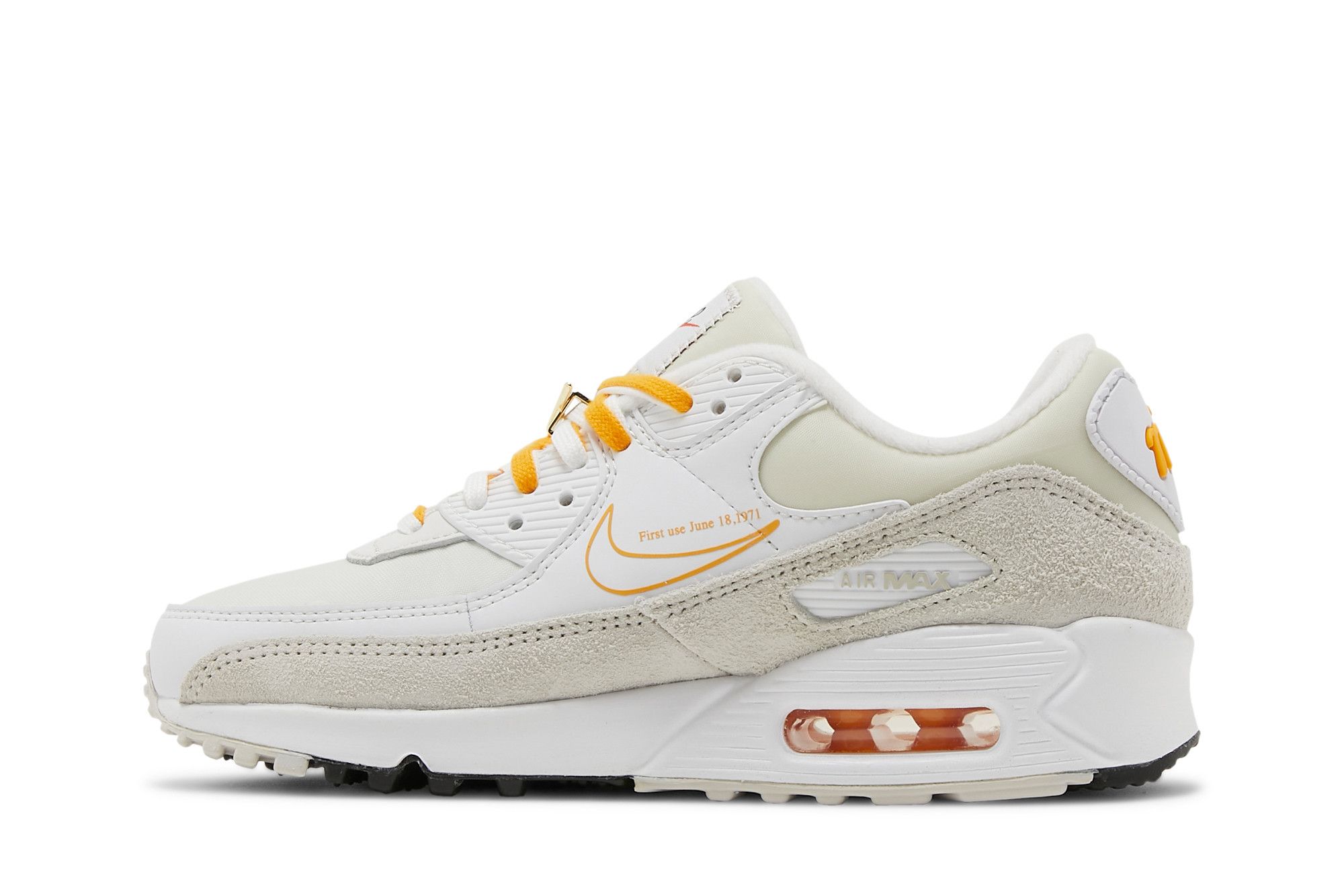 Air max 9 white gold clearance
