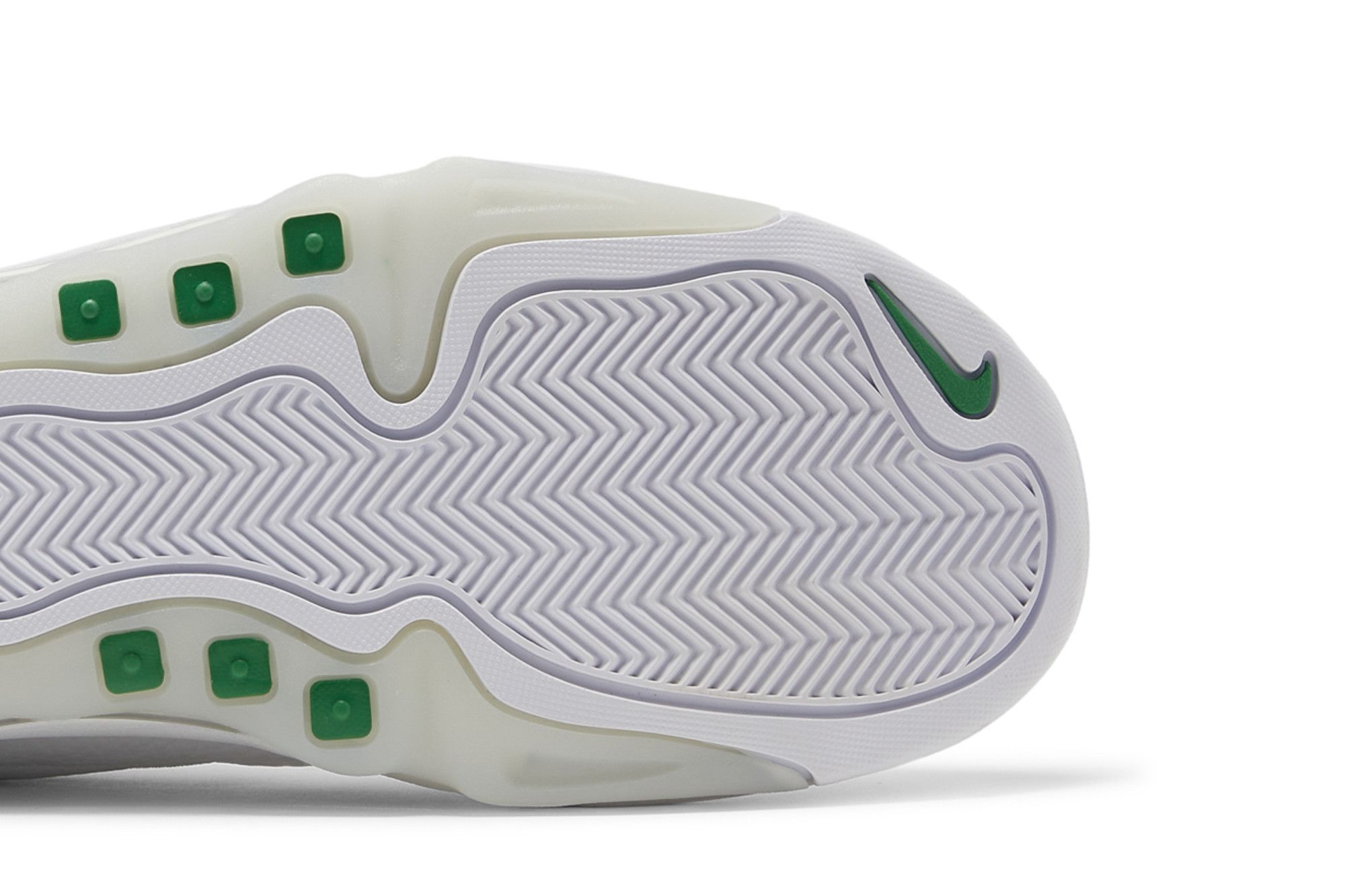 nike air total max uptempo white green