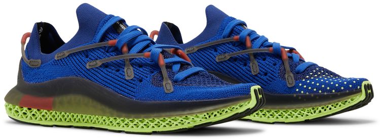 Adidas 4D Fusio Bold Blue Light Flash Yellow