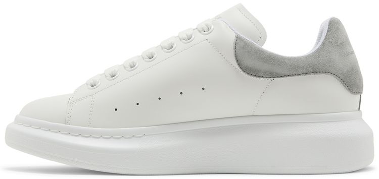 Alexander McQueen Oversized Sneaker White Grey Suede