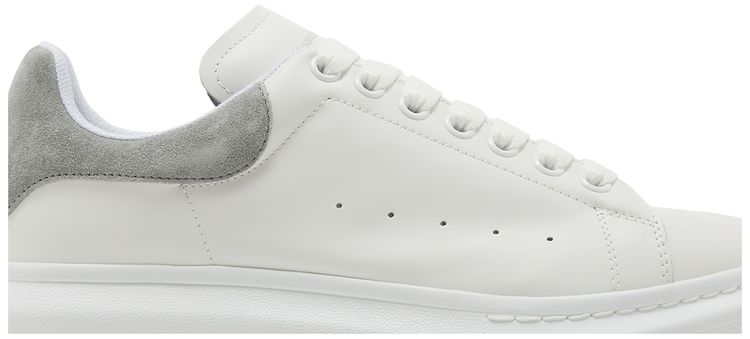 Alexander McQueen Oversized Sneaker White Grey Suede