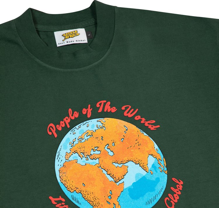 Little Africa People of The World Tee Green