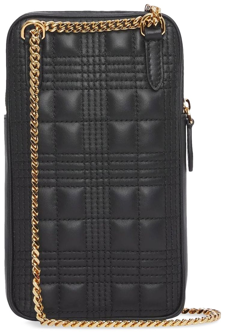 Burberry Lola Pouch With Chain Strap Black