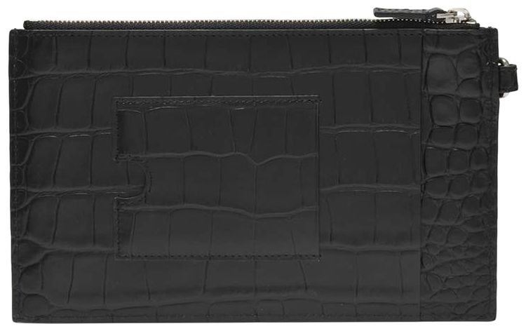 Balenciaga Cash Pouch With Card Holder Black