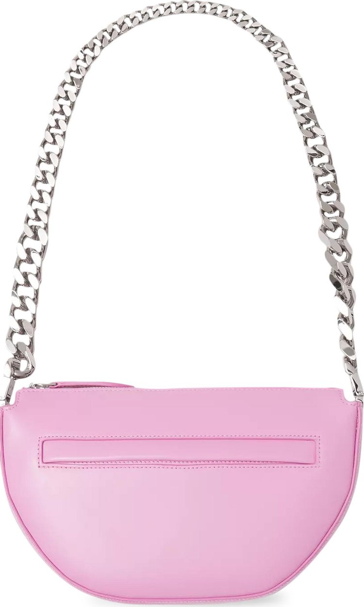 Burberry Mini Leather Zip Olympia Bag 'Primrose Pink'