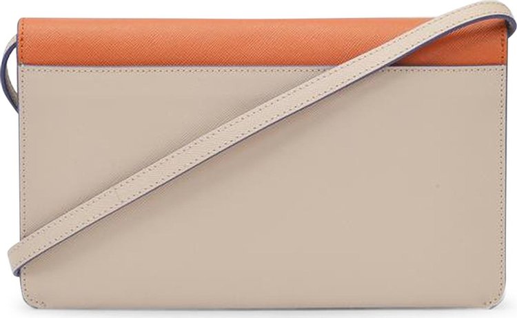 Marni 3 Comp Pouch BeigeOrange