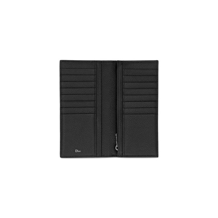 Christian Dior Classic Long Bifold Wallet Black