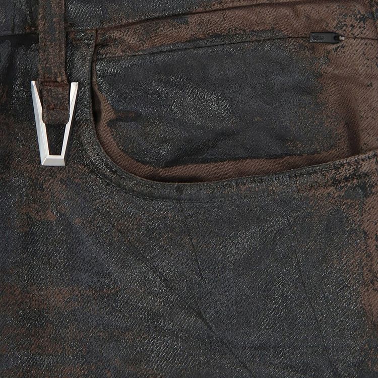 1017 ALYX 9SM Treated 6 Pocket Jean Dark Brown