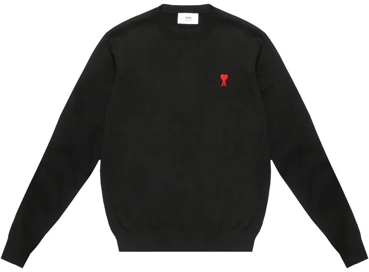 Ami Crewneck Sweater Black