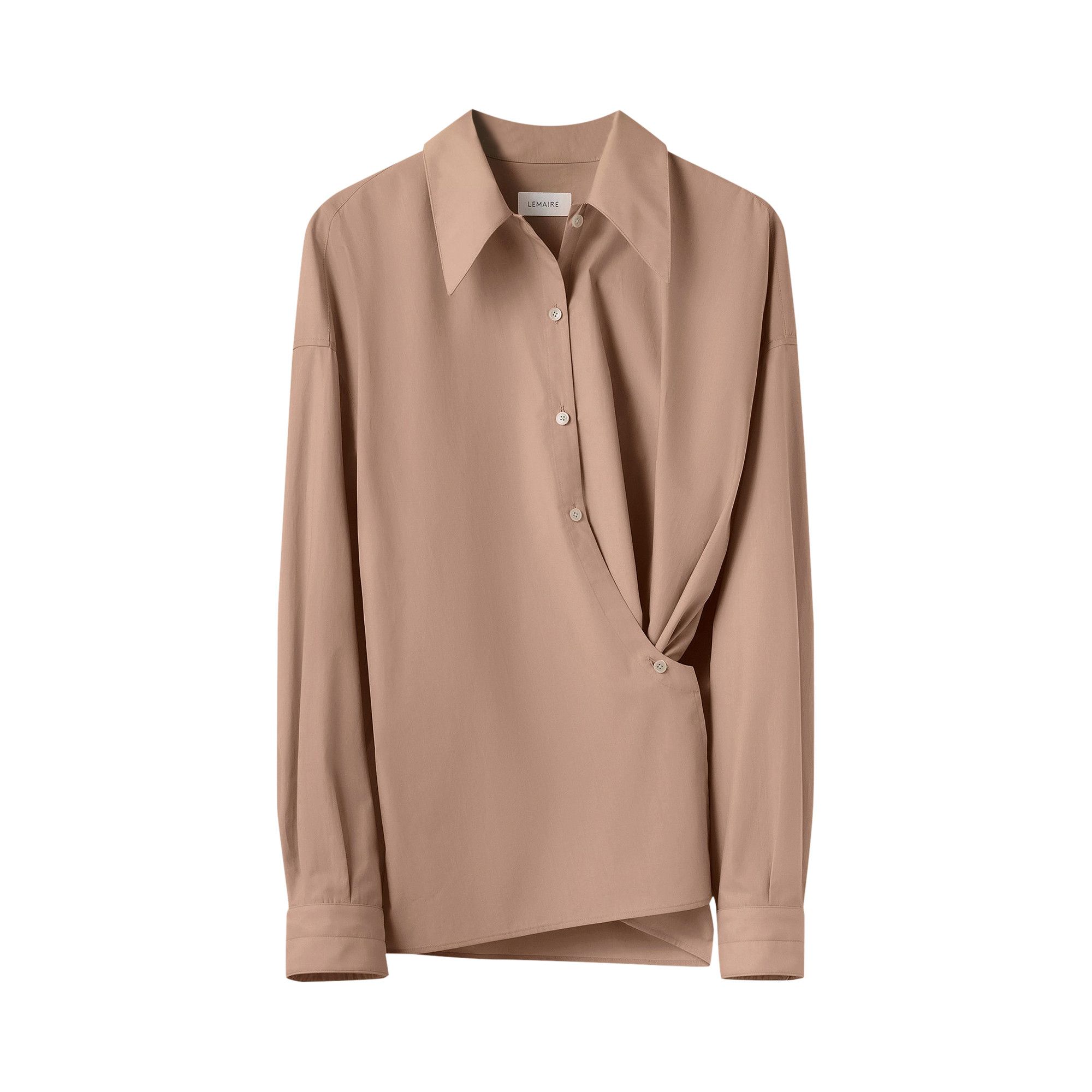 LEMAIRE DR1088LK1028WH048 関税送料込 Buy Lemaire Twisted Shirt 'Greige' - W 213 SH254 LF588 240