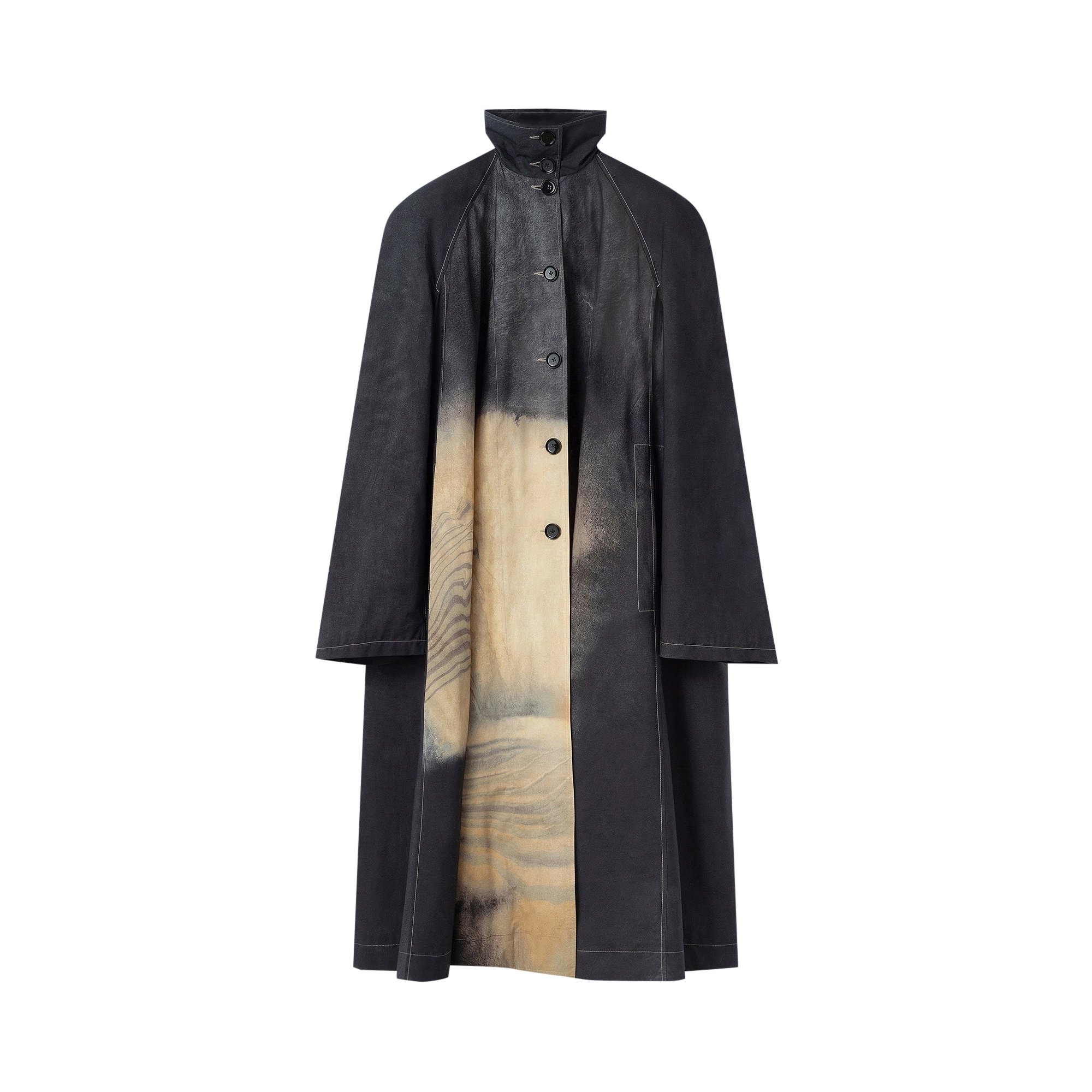 Lemaire Printed Overcoat 'Multicolor' | GOAT