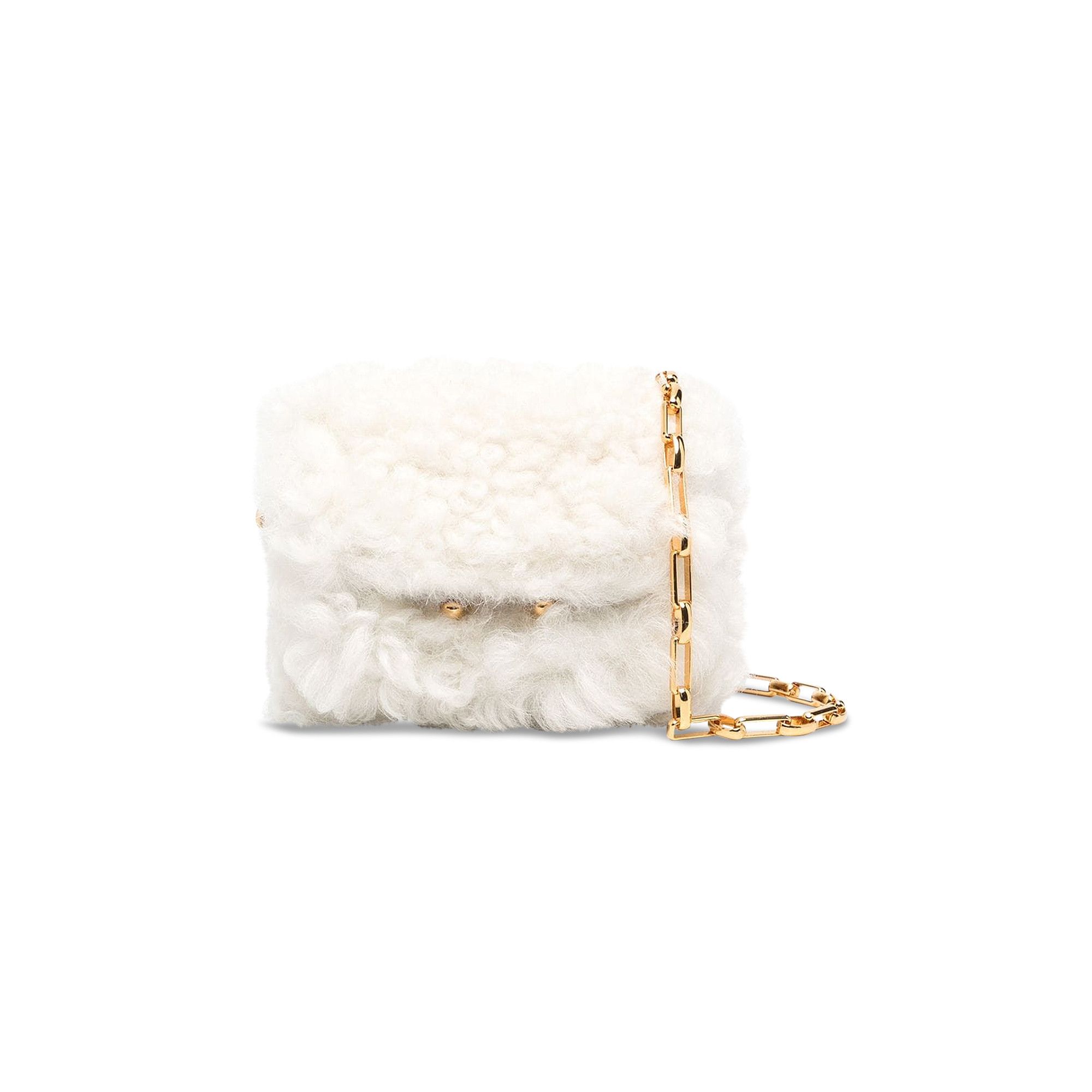 Buy Marni Trunk Nano With Chain 'White' - SBMP0085Q0 LM071