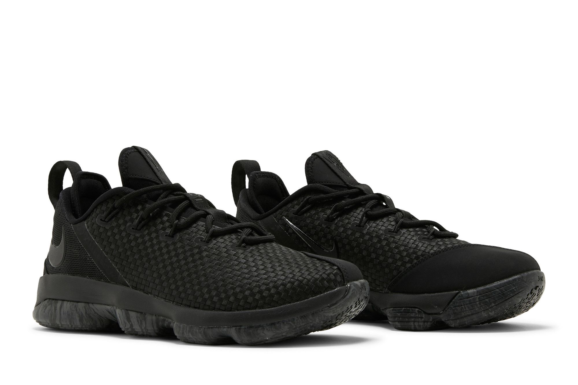 Buy LeBron 14 Low 'Triple Black' - 878636 002 | GOAT