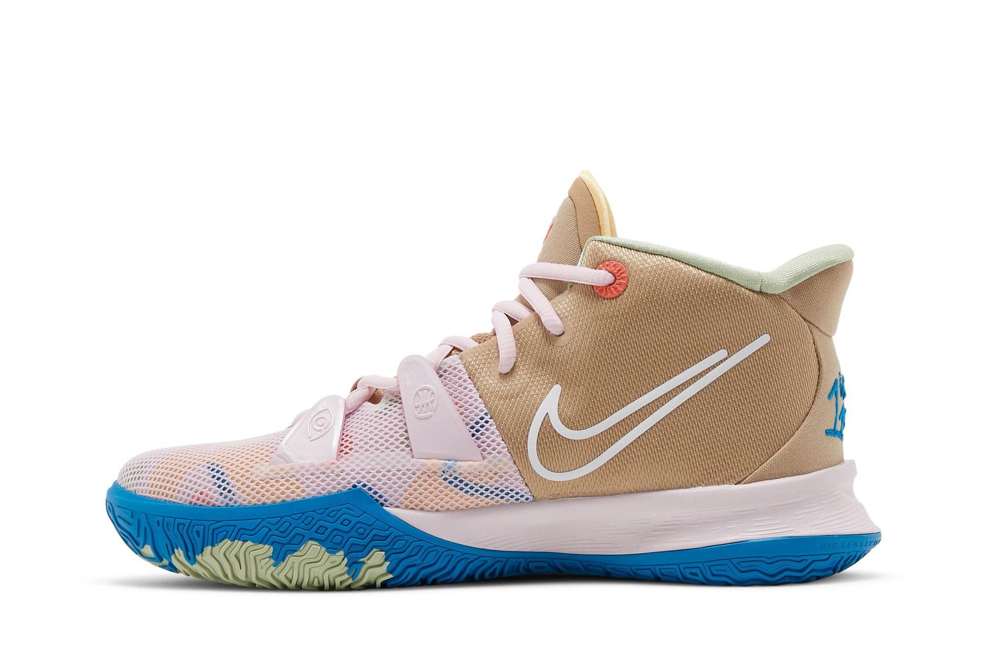Size 3.5 Kyrie 7 GS '1 World 1 People - Regal Pink'