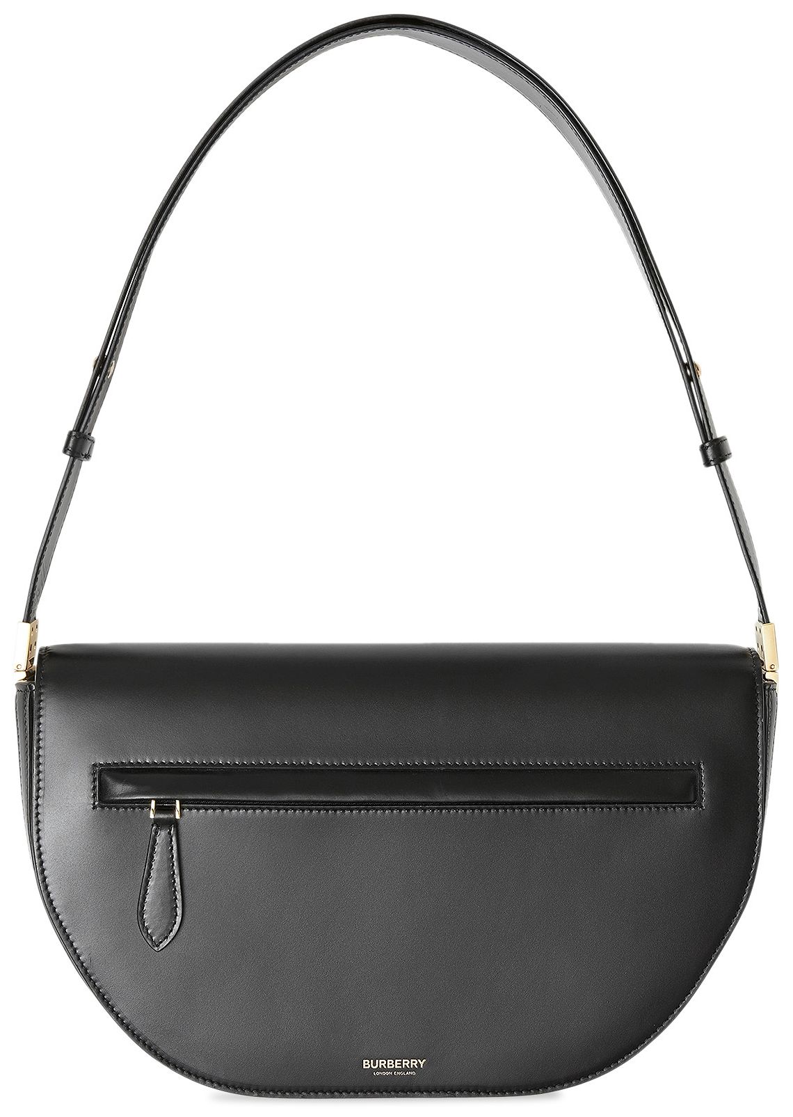 Burberry Medium Leather Olympia Bag 'Black' GOAT