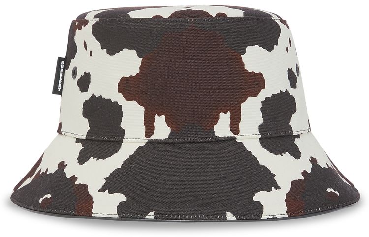 Burberry Camouflage Print Cotton Canvas Bucket Hat 'Multicolor'