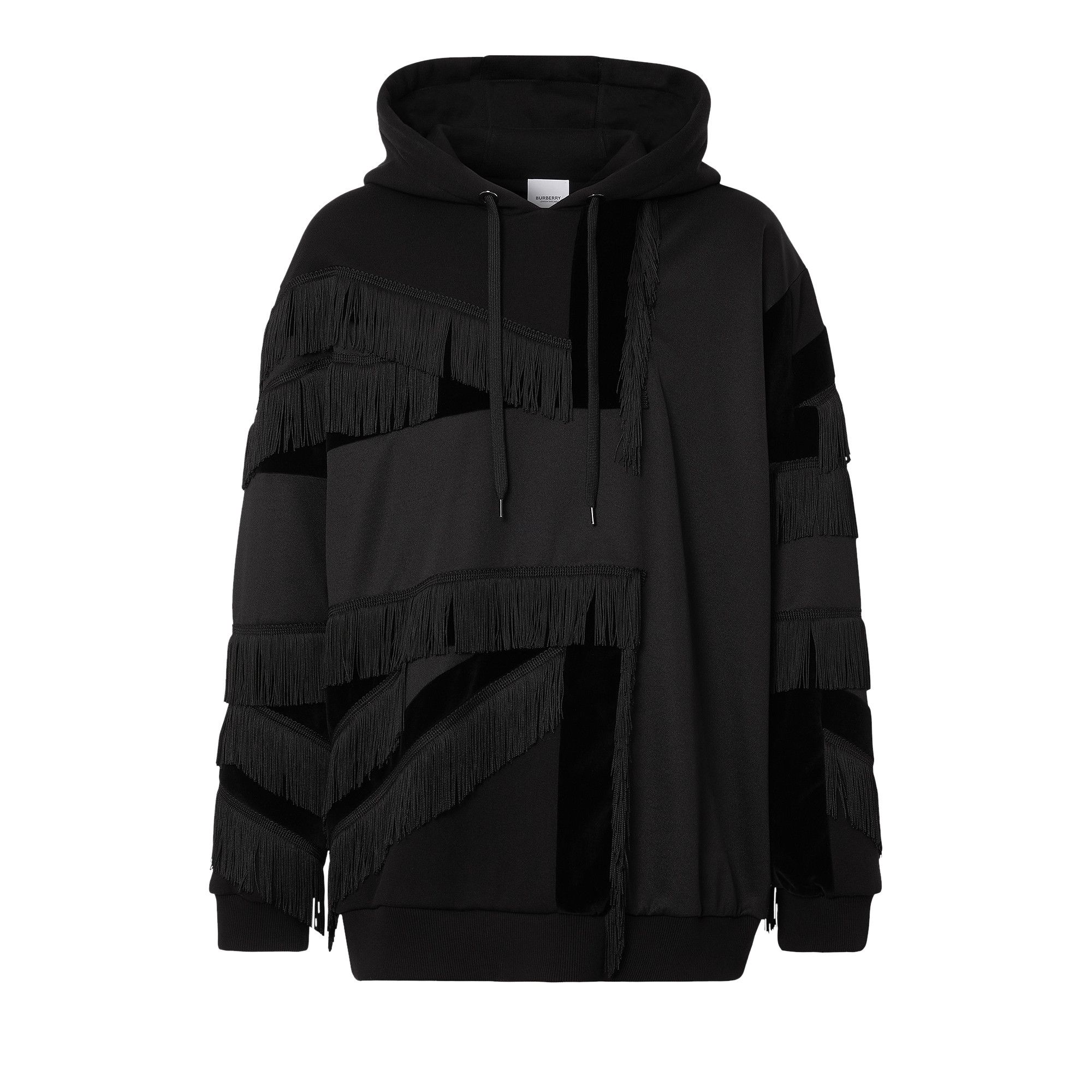 Burberry velvet hoodie top