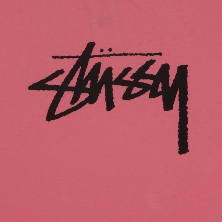 Stussy Stock Tee Pink