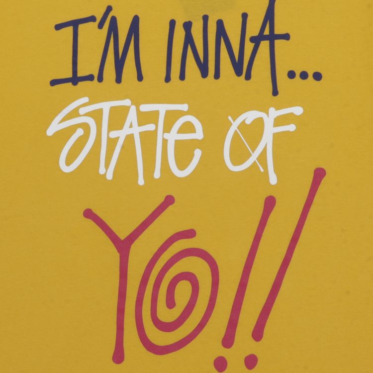 Stussy State Of Yo Tee Yellow