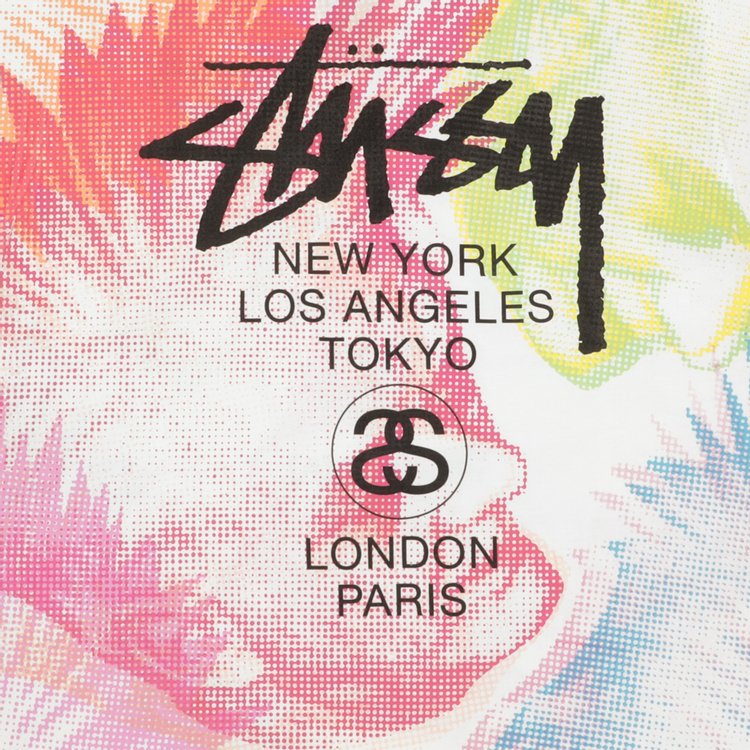 Stussy Punk Heads Tee White