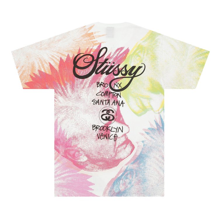 Stussy Punk Heads Tee White