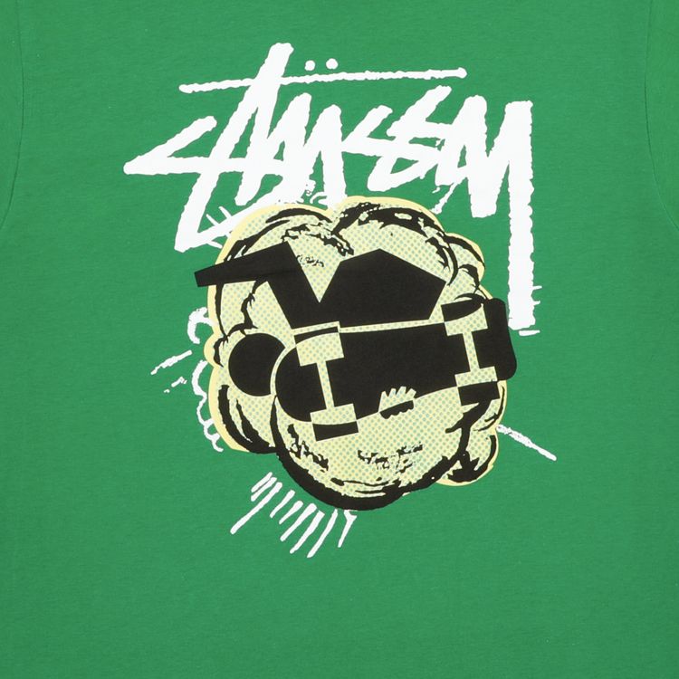 Stussy Pop Skateman Tee Green