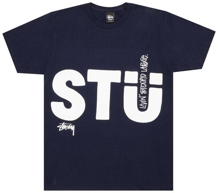 Stussy Big Stussy Tee Navy