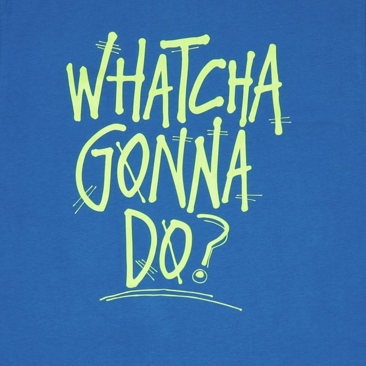 Stussy Watcha Gonna Do Tee Blue