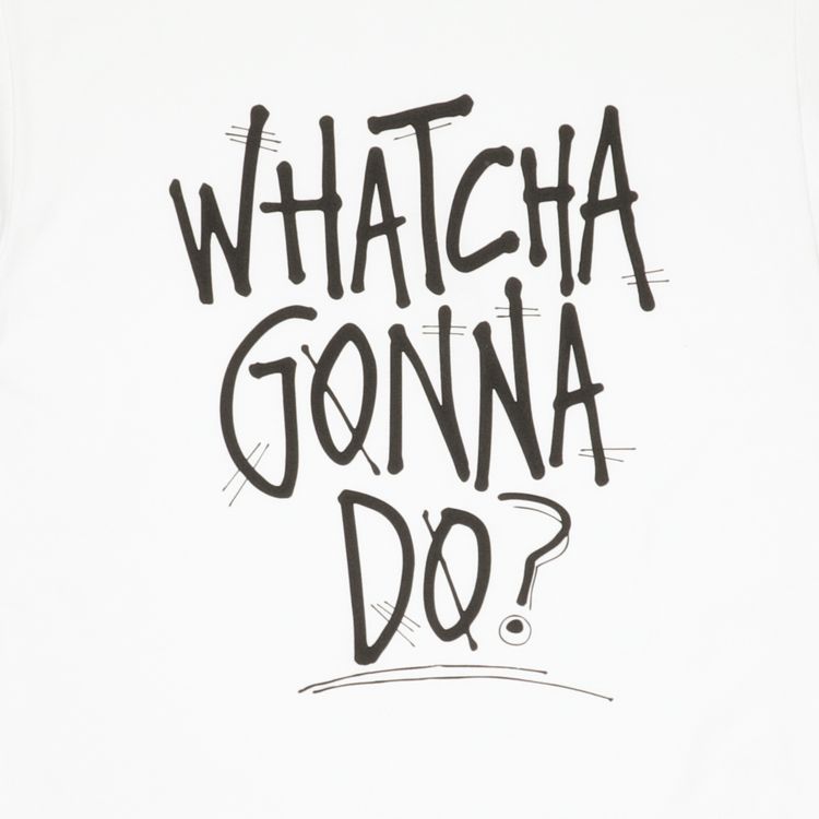 Stussy Watcha Gonna Do Tee White