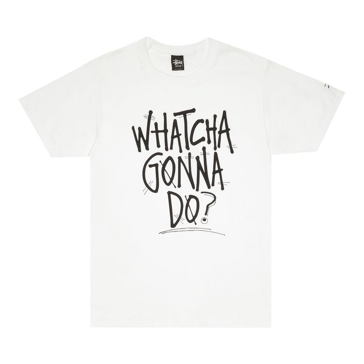 Stussy Watcha Gonna Do Tee White