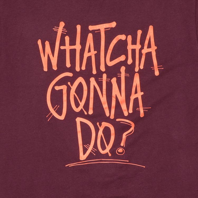 Stussy Watcha Gonna Do Tee Eggplant