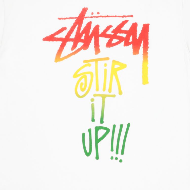 Stussy Stir It Up Tee White