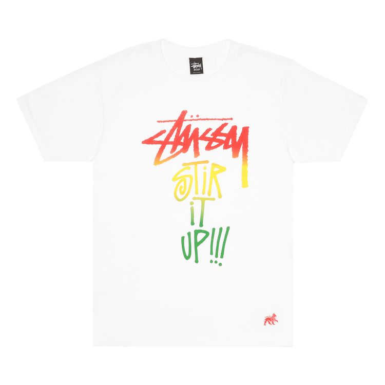 Stussy Stir It Up Tee White