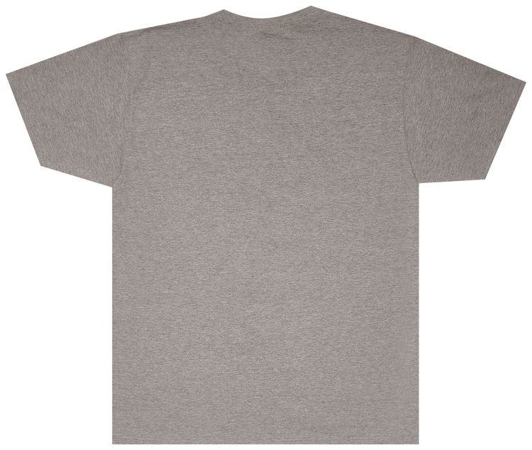 Stussy World Tour Paint Tee Grey Heather